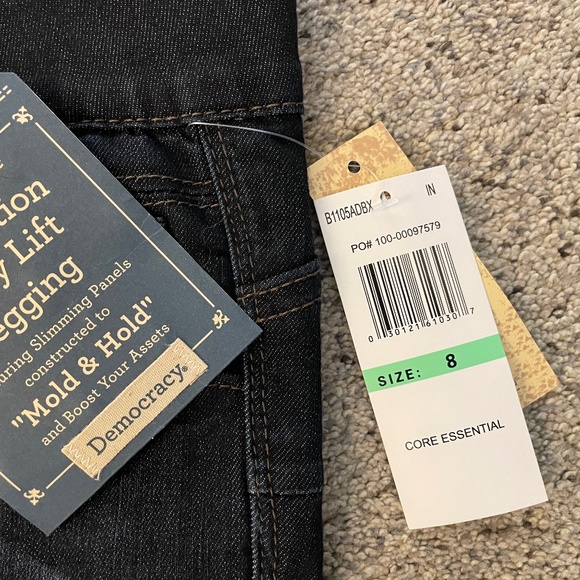 Democracy "Ab" Solution Booty Lift Jegging, Size 8 - Picture 5 of 7